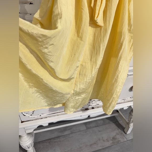 Free People Intimately Yellow Pajama Romper • Size M • NWT - Picture 4 of 6